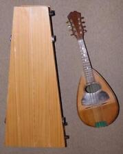 Antique 1890 Italian Bowl Back 8-String Mandolin By F. De Mureda Naples & Case