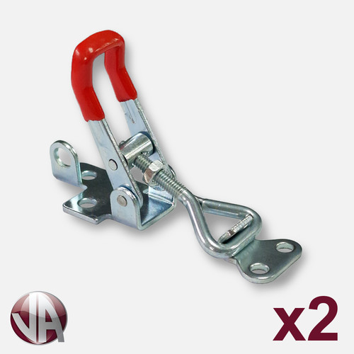 Over centre fastener latch - over,