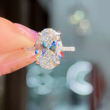 4 Carat Oval Cut Diamond