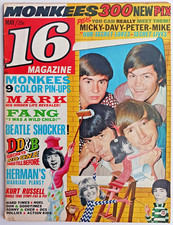 16 Magazine MAY 1967 Teen Mag