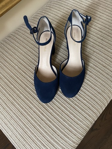 Anna field navy blue suede - field,