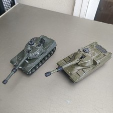 Dinky Toys Chieftain Tank And  Leopard Tank