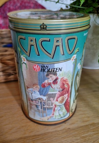 Van houten cocoa cacao tin - houten,