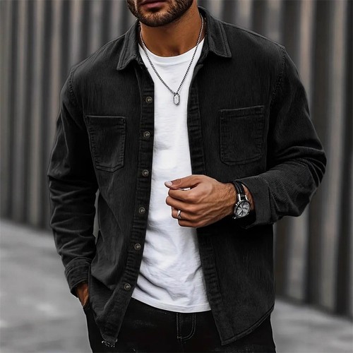 New 2026 mens corduroy - new,