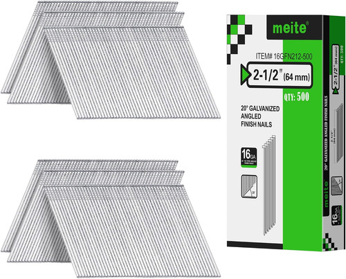 Gauge finish nails 1 2 - finish,