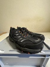 TROJAN Hyperion Black S1P Safety Trainers 3 Steel Toe Caps 