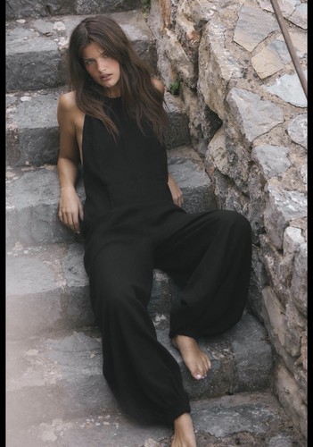 Zara lyocell jumpsuit - zara,