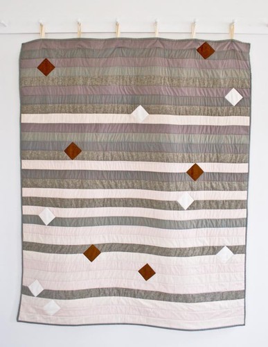 New purl soho agate quilt - agate, kit