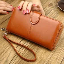 Ladies Leather Wallet Long