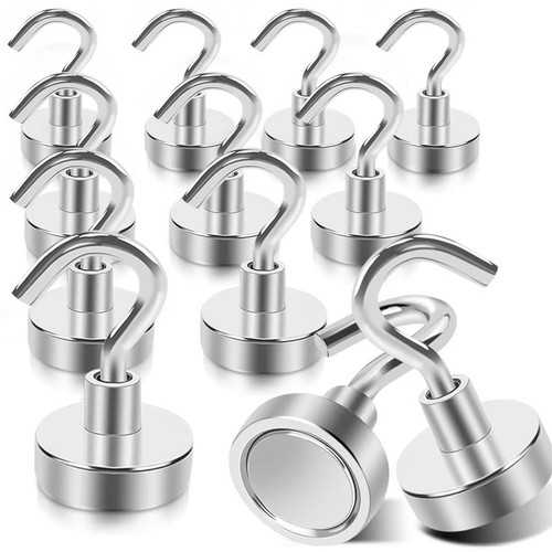 10pack magnetic hooks strong - magnetic,
