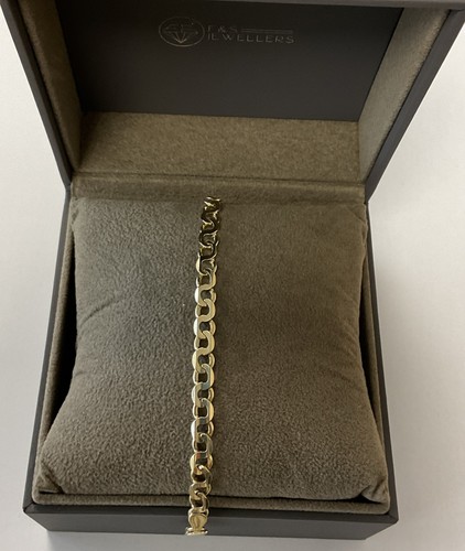 9ct fancy link bracelet 5 - fancy,
