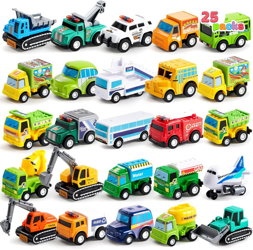 Piece pull back city cars - piece,