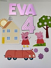 Peppa Pig cake topper,Peppa