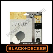 Black & Decker Piranha Fast Rip Fine Cross TCT Circular Saw Blade 170 x 16 x 40T
