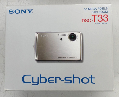 Sony cyber shot dsc - sony, dsc-t33