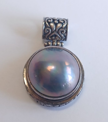 Ornate sterling silver lilac - sterling,