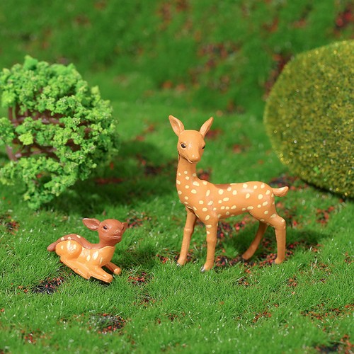 Pcs sika deer ornament - 4,