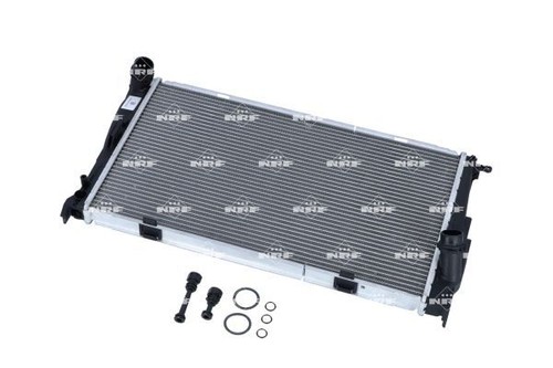 Engine radiator with - engine,