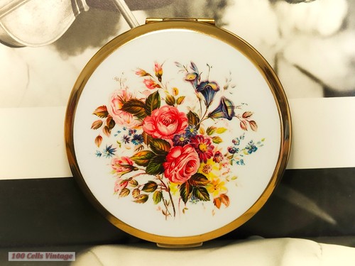 White floral vintage stratton - white, floral-vintage