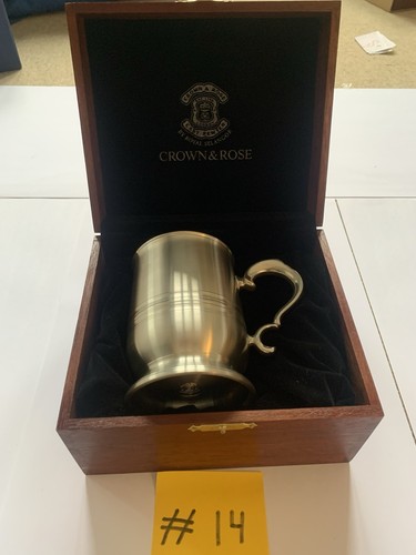 Crown rose cast pewter - &,
