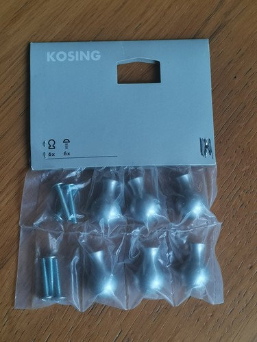 Ikea kosing brushed nickel - kosing,