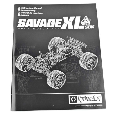 Hpi racing savage nitro - nitro, sbk