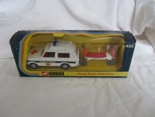 Vintage Corgi Toys 482 Range Rover Ambulance Complete With Stretcher Party Boxed