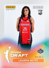 Lauren Betts RC 2026 Panini