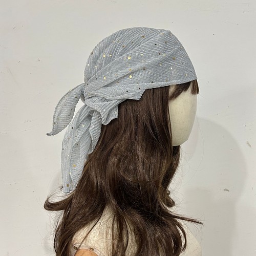 Sequins head scarf women - head,