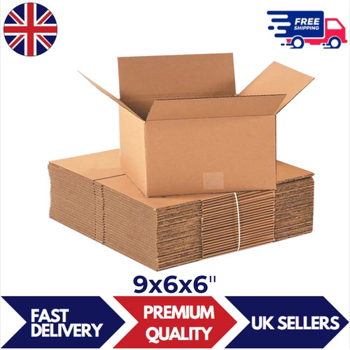 6 cardboard postage - x,