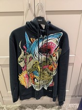 Iron Fist Shark Hoodie Size