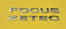 FORD FOCUS ZETEC - CAR BADGE /