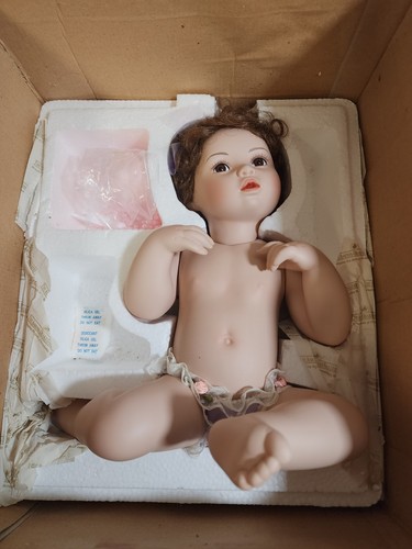 Porcelain doll pretty a - porcelain, as