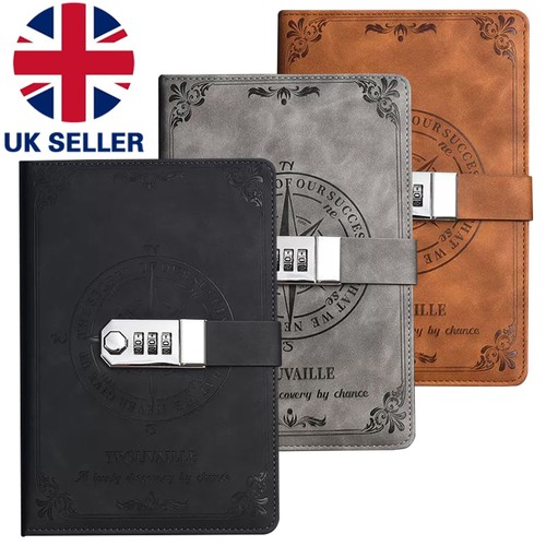 Retro password book diary - password,