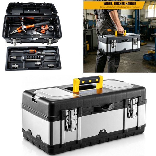Tool box metal - box, heavy
