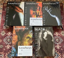 The Absolute Sandman volumes 1 to 4 and Absolute Death Excellent condition 