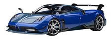 AUTOart 1/18 Pagani Huayra BC Metallic Blue Blue Carbon 78277 Die-cast Model Car