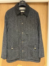 Men’s Magee Liffey Tweed Shooting Jacket Herringbone Flecked Tweed Size 42