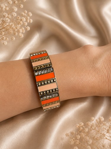 Vintage coral orange nude - coral, &
