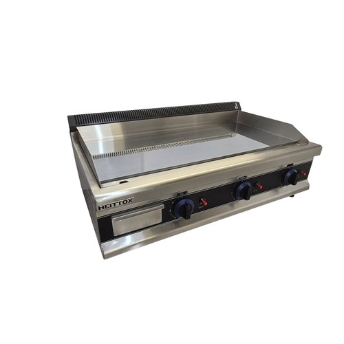 Griddle 95cm smooth chrome - 95cm,