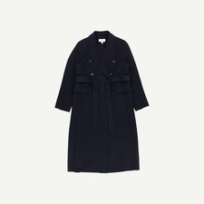 Reiss Womens Navy Wool blend