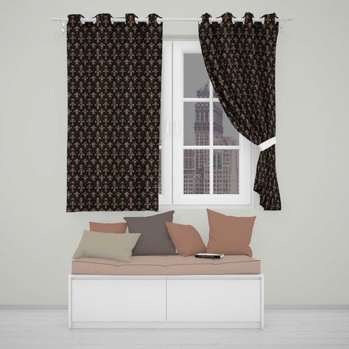 Blackout eyelet curtains - eyelet,