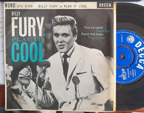 Billy fury play cool - billy, it