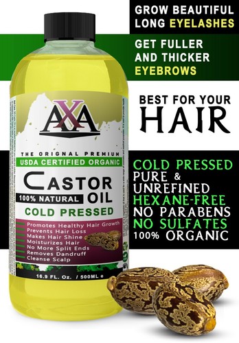 Castor oil for hair - for, growth