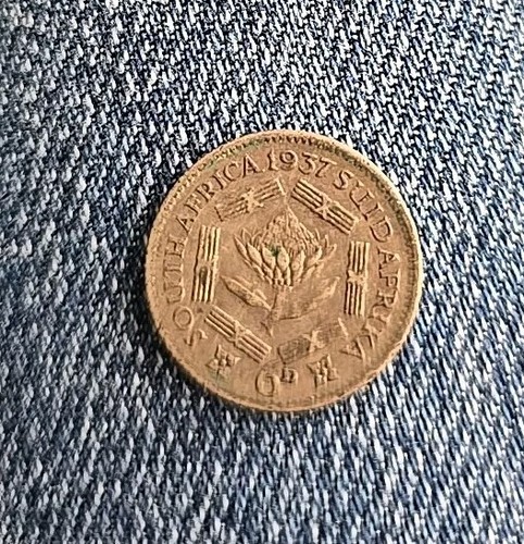 South african 1937 silver - south,
