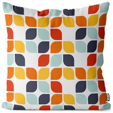 Vintage Floral Wallpaper 70s Cushion Cover 60s Vintage Wallpaper Geometric Retro Mu