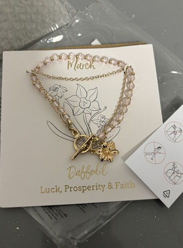 Avon march birthday - march, bracelet
