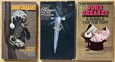 Lot of 3 John Creasey: Toff