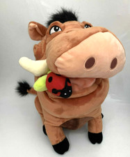 DISNEY STORE Large Pumbaa  The Lion King Plush Soft Toy 13" (M1)