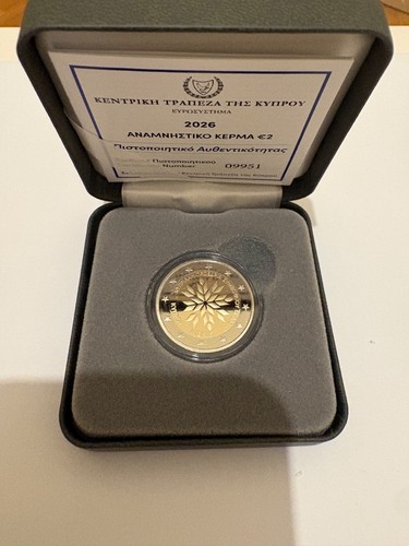 Cyprus 2026 euro - euro, proof